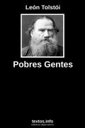 Pobres Gentes, de León Tolstói