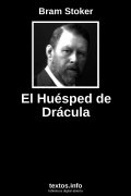 El Huésped de Drácula, de Bram Stoker