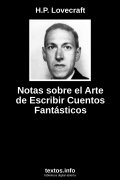 Notas sobre el Arte de Escribir Cuentos Fantásticos, de H.P. Lovecraft