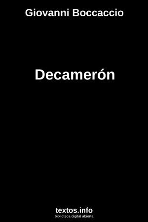 Decamerón, de Giovanni Boccaccio