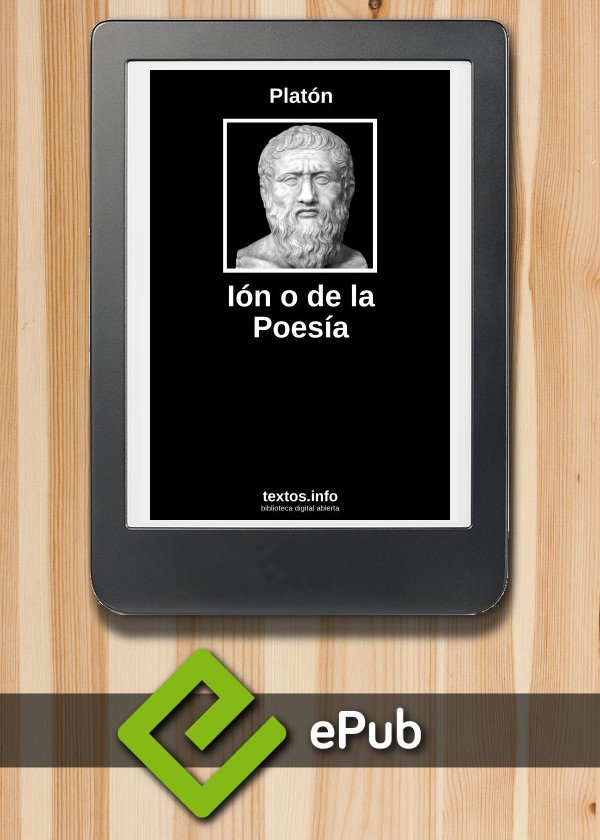 Ión o de la Poesía