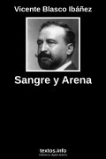 Sangre y Arena, de Vicente Blasco Ibáñez