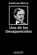Uno de los Desaparecidos, de Ambrose Bierce