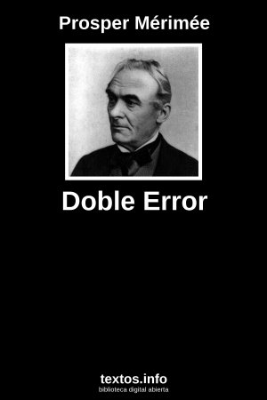 Doble Error, de Prosper Mérimée