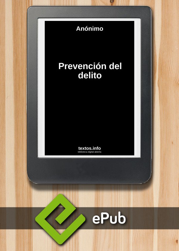 Prevención del delito