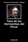 Tasa de las Hermanitas del Pecar, de Francisco de Quevedo y Villegas