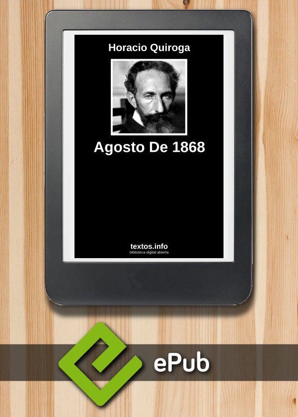 Agosto De 1868