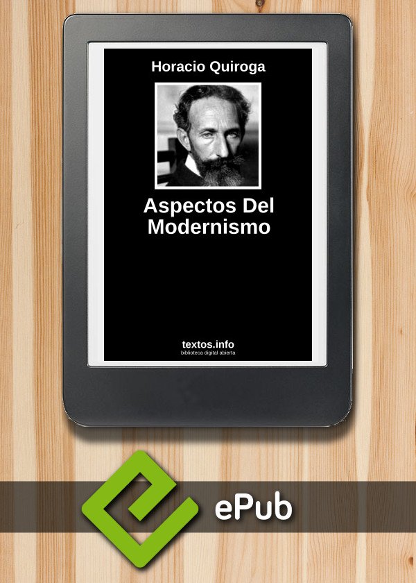 Aspectos Del Modernismo