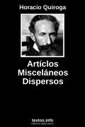 Artíclos Misceláneos Dispersos
