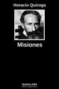 Misiones, de Horacio Quiroga