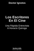Los Escritores En El Cine, de Doctor Ignotos