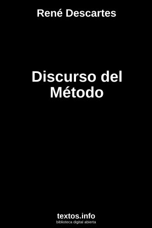 Discurso del Método, de René Descartes