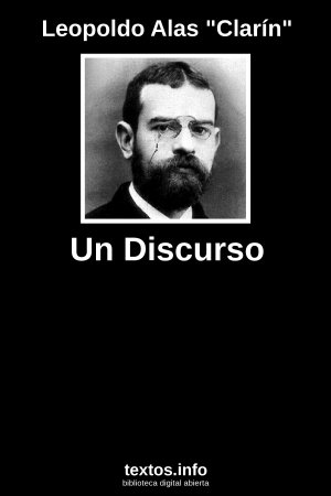 Un Discurso, de Leopoldo Alas 