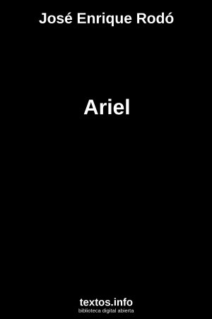 Ariel, de José Enrique Rodó