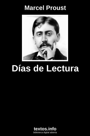 Días de Lectura, de Marcel Proust