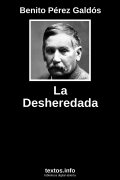 La Desheredada, de Benito Pérez Galdós