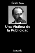 Una Víctima de la Publicidad, de Émile Zola