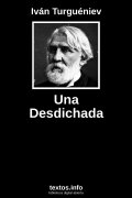 Una Desdichada, de Iván Turguéniev