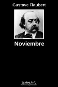 Noviembre, de Gustave Flaubert