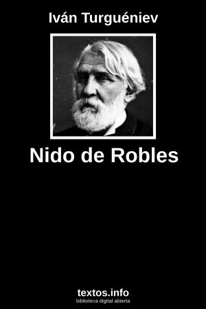 Nido de Robles, de Iván Turguéniev