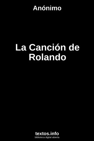La Canción de Rolando, de Anónimo