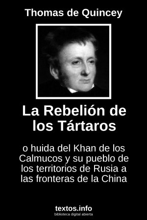 La Rebelión de los Tártaros, de Thomas De Quincey