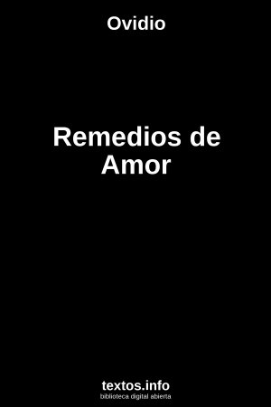 Remedios de Amor, de Ovidio