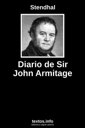 Diario de Sir John Armitage, de Stendhal