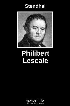 Philibert Lescale, de Stendhal