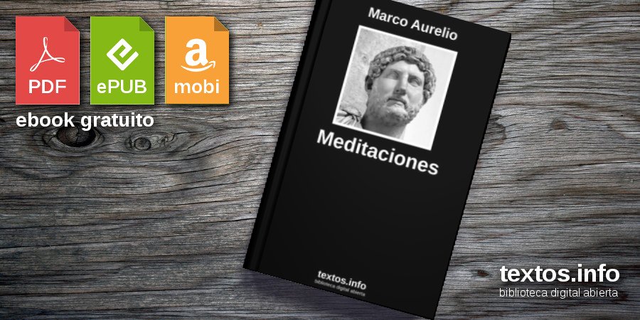 Descargar PDF «Meditaciones», de Marco Aurelio - textos.info
