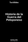 Historia de la Guerra del Peloponeso, de Tucídides