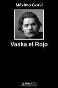 Vaska el Rojo, de Máximo Gorki