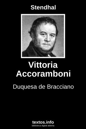 Vittoria Accoramboni, de Stendhal