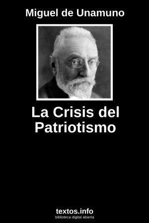 La Crisis del Patriotismo, de Miguel de Unamuno
