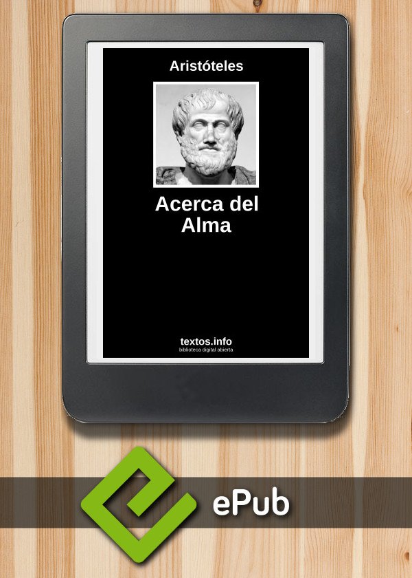 Acerca del Alma