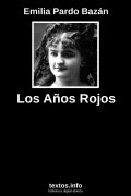 Los Años Rojos, de Emilia Pardo Bazán