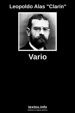 Vario, de Leopoldo Alas 