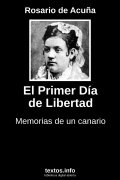 El Primer Día de Libertad, de Rosario de Acuña