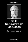 De la Naturaleza de las Cosas, de Lucrecio