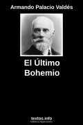 El Último Bohemio, de Armando Palacio Valdés