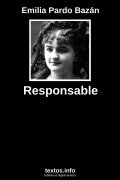 Responsable, de Emilia Pardo Bazán