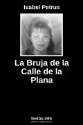 La Bruja de la Calle de la Plana, de Isabel Petrus