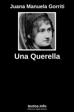 Una Querella, de Juana Manuela Gorriti