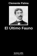 El Último Fauno, de Clemente Palma
