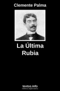 La Última Rubia, de Clemente Palma