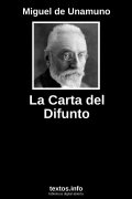 La Carta del Difunto, de Miguel de Unamuno