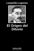 El Origen del Diluvio, de Leopoldo Lugones