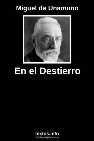 En el Destierro, de Miguel de Unamuno