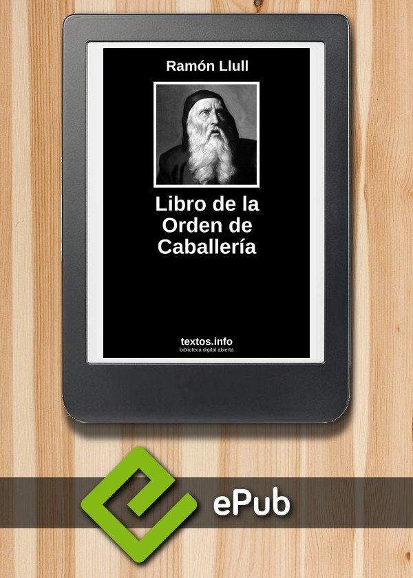 Libro de la Orden de Caballería