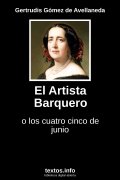 El Artista Barquero, de Gertrudis Gómez de Avellaneda